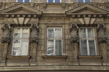 Fototapeta na wymiar Architectonic heritage in the city of Vienna