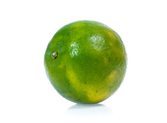 Orange fruit isolated on white background