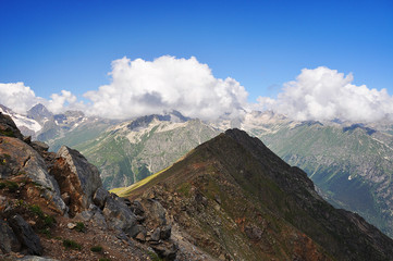 Caucasus Mountains. Region Dombay 