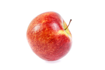 red apple isolated