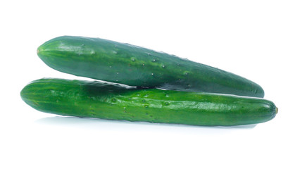 cucumber isolated on white background