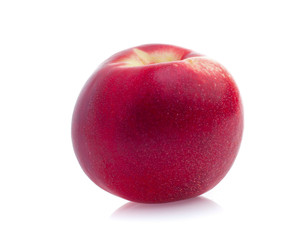 nectarines isolated on white background