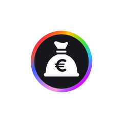 Money Bag Euro -  App Icon