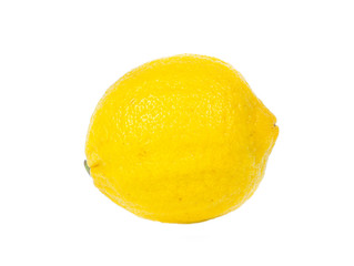 Lemons  white background