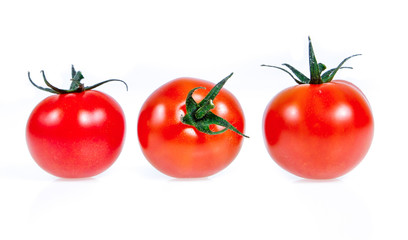 tomato isolated on white