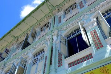 detail of the building