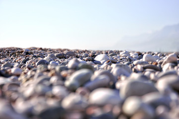 Obraz premium Colorful stones on the beach