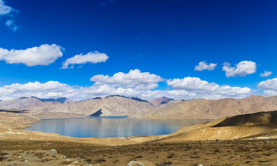 Mountain lake in Pamir, Tajikistan
