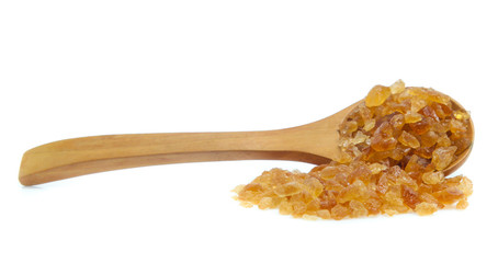 Sugar Brown isolated on white background