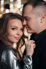 Fototapeta premium couple in love at a celebration