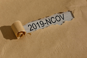 Coronavirus - 2019-nCoV. written text with 2019-nCoV, Coronavirus, MERS-CoV. Chinese coronavirus...