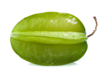 star fruit - carambola isolated on white background (starfruit)
