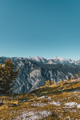 View on the alps