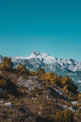 View on the hightest mountain in Slovenia