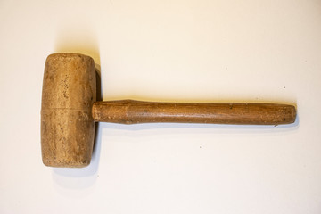 alter Holzhammer