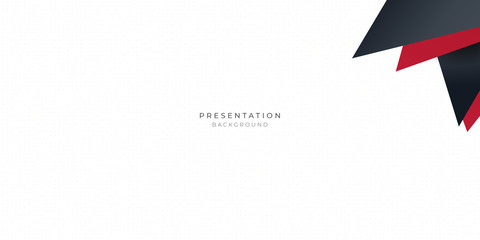 Red Black Triangle Abstract Background with dot pattern vector illustration