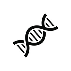 Human DNA Genetics Icon - Vector, Sign and Symbol for Design, Presentation, Website or Apps Elements.