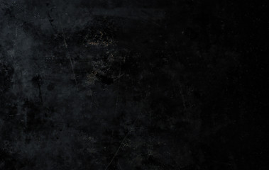 Abstract Old black background. Grunge texture. Dark wallpaper. Blackboard. Chalkboard.