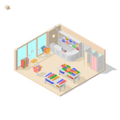 Isometric space, 3D