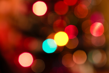 Fototapeta premium Different colored bokeh. Abstract background