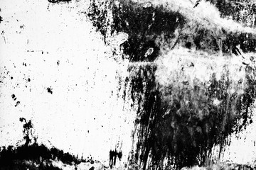 Texture of a metal wall with cracks and scratches which can be used as a background