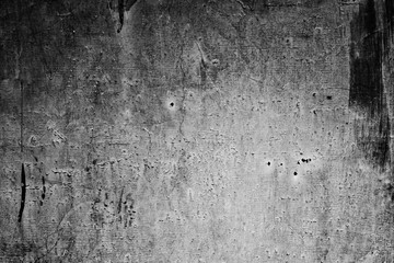 Texture of a metal wall with cracks and scratches which can be used as a background