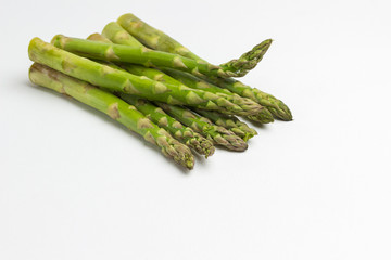 Green asparagus source of dietary fiber