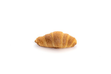 Fresh bake Croissant in isolated white background 