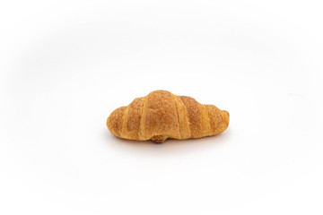 Fresh bake Croissant in isolated white background 