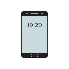 Smartphone icon. Vector illustration concept of a modern mobile phone.