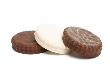 cookies with chocolate