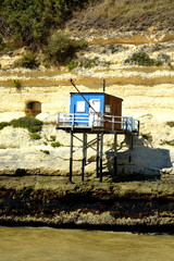 Cabane de p&ecirc;cheur oc&eacute;an atlantique