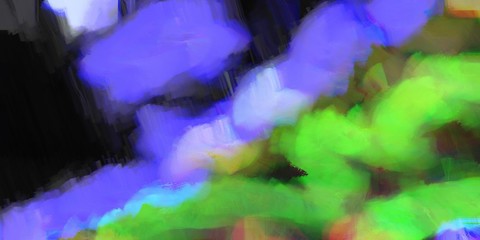 corrupted abstract colorful grunge lights background texture with medium slate blue, pastel green and very dark blue colors