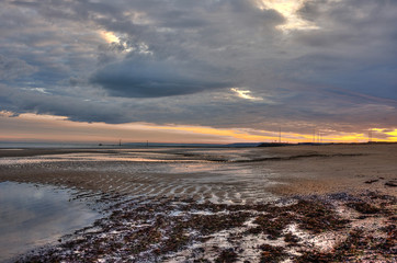 sunrise over the sea