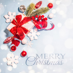 Christmas and New Year background