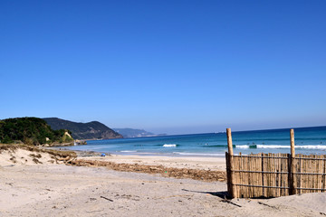 伊豆下田 白浜中央海水浴場 砂浜