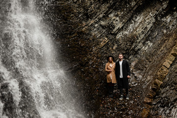 Obraz premium Norway. Waterfall is one of the most visited tourist sites in Norway.