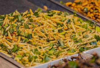 Street food in Thailand is very tasty and cheap