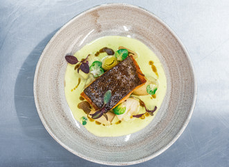 small and big dishes