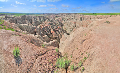 Badlands National Park  -  American national park located in southwestern South Dakota. 