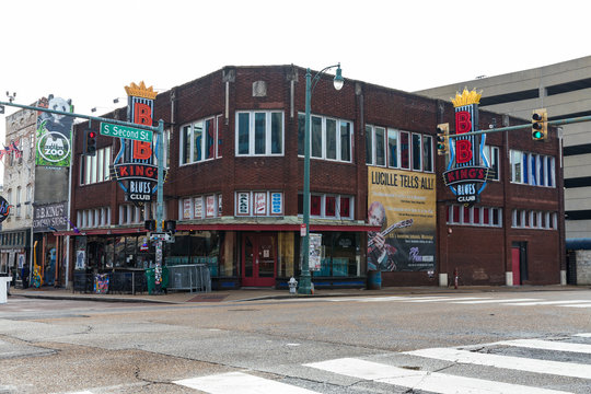 B.B. King's Blues Club In Memphis, TN