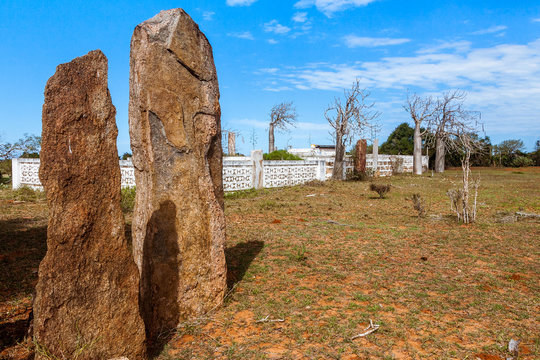 Malagasy traditional tomb in far south of Madagascar