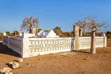 Malagasy traditional tomb in far south of Madagascar
