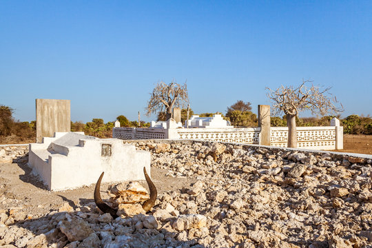 Malagasy traditional tomb in far south of Madagascar
