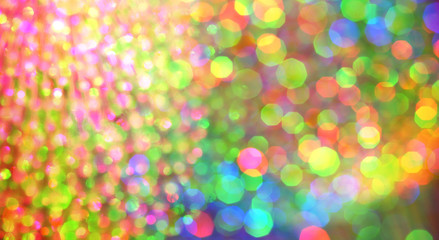 Abstract De focus soft blinking background.