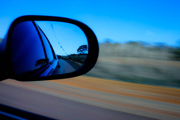 Fototapeta premium car on the road
