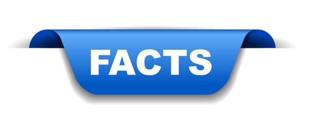 blue vector banner facts
