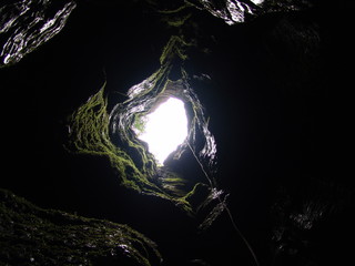 A light in the end of a tunnel