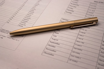 Close up businessmen, putting signature on official paper document, taking loan or purchase property, business concept