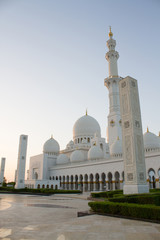 Obraz premium Sheikh Zayed Grand Mosque, Abu Dhabi, UAE.
